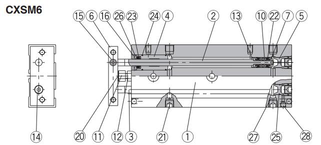 cxsm6構(gòu)造圖